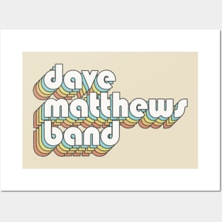 Retro Dave Maathews Band Posters and Art